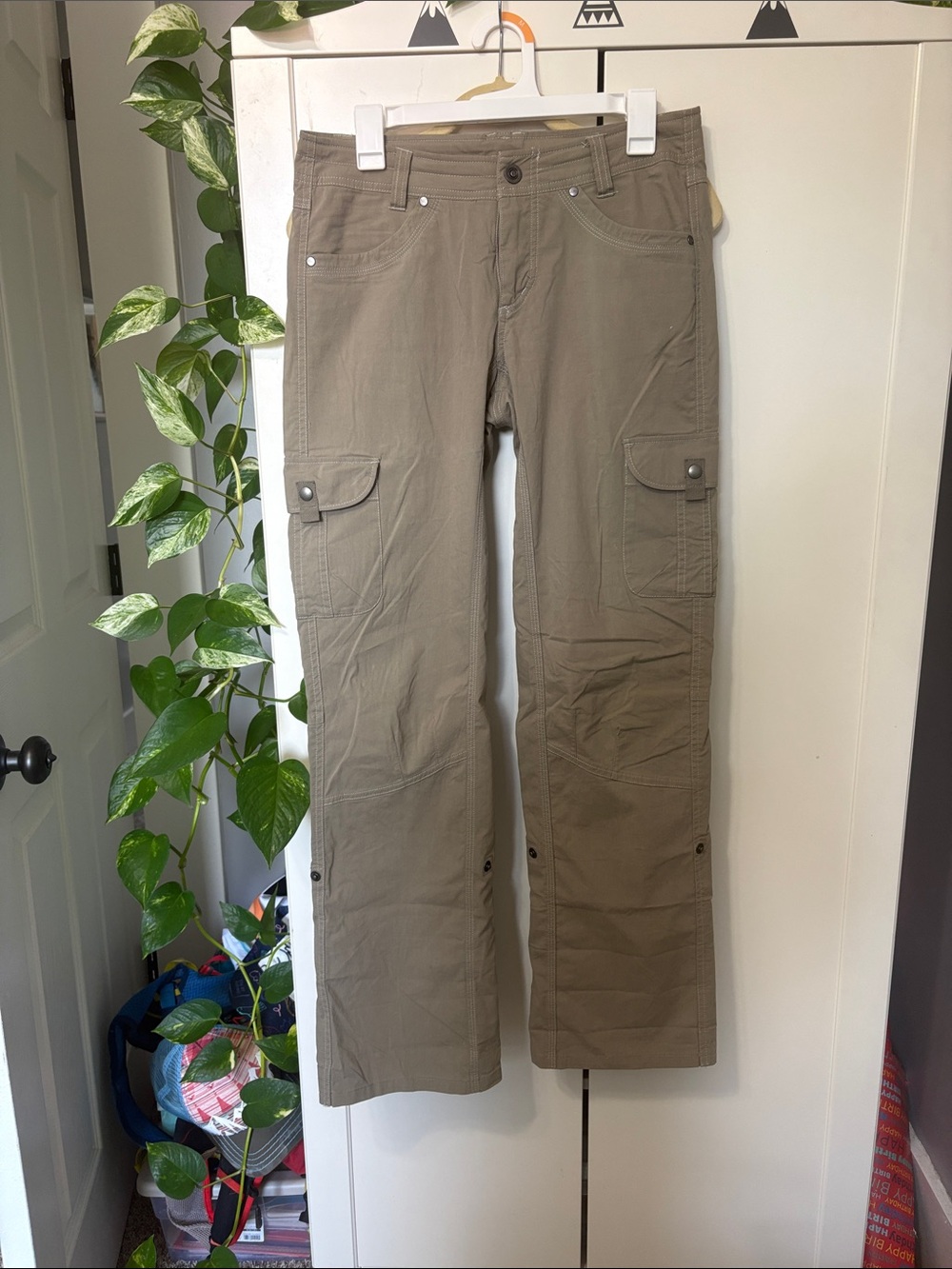 Kuhl Women's Cargo Pants in Taupe